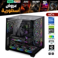 عروض القيمنق الأسطورية بالتقسيط - بي سي قيمنق رقم 4 - i5 14400F الجيل الرابع عشر - RTX 5060 Ti 16GB