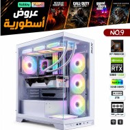 عروض القيمنق الأسطورية بالتقسيط - بي سي قيمنق رقم 9 - AMD Ryzen 7 9800X3D - RTX 5080 16GB