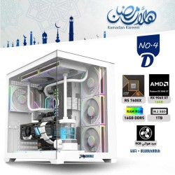 RAMADAN OFFERS PC NO.4-D - AMD RYZEN 5 7600X - RX 9060 XT 16GB