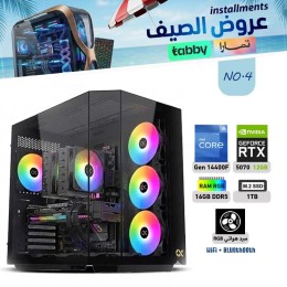 عروض الصيف بي سي تجميعة احترافية أقساط رقم 4 - i5 14400F الجيل الرابع عشر - RTX 5070 12GB