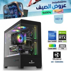 SUMMER OFFERS INSTALLMENTS PC NO.4 - i5 14400F 14th GEN - RTX 5070 12GB SUMMER OFFERS INSTALLMENTS PC NO.4 - i5 14400F 14th GEN - RTX 5070 12GB