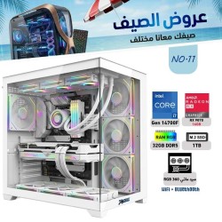 عروض الصيف بي سي تجميعة احترافية رقم 11 - i7 14700F الجيل الرابع عشر - RX 9070 16GB عروض الصيف بي سي تجميعة احترافية رقم 11 - i7 14700F الجيل الرابع عشر - RX 9070 16GB