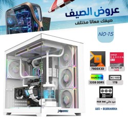 عروض الصيف بي سي تجميعة احترافية  رقم 15 - رايزن 7 RX 9070 XT 16GB - 7800X3D