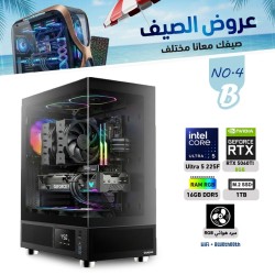عروض الصيف بي سي تجميعة احترافية  رقم 4-B - الـترا 5 225F  ــ  RTX 5060 TI 8GB