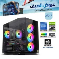 عروض الصيف بي سي تجميعة احترافية رقم 7 - i5 14400F الجيل الرابع عشر - RTX 5070 12GB