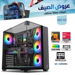 عروض الصيف بي سي تجميعة احترافية  رقم 10 - رايزن 7 RX 9070 16GB - 7800X3D