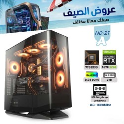 عروض الصيف بي سي تجميعة احترافية رقم 21-A - رايزن 9 RTX 5090 32GB - 9950X3D عروض الصيف بي سي تجميعة احترافية رقم 21-A - رايزن 9 RTX 5090 32GB - 9950X3D