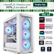 عروض اليوم الوطني السعودي - بي سي قيمنق احترافي رقم 018 - معالج AMD Ryzen 5 9600X - كرت RX 9060 XT 16GB