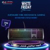 عروض الجمعة البيضاء - لوحة مفاتيح احترافية Alienware AW510K,  مفاتيح ميكانيكية Cherry MX, أزرار قابلة للبرمجة, إضاءة RGB, حجم كامل, توصيل سلكي - أسود