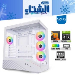 عروض الشتاء بي سي تجميعة رقم 12 - رايزن 7 RTX 5070 TI 16GB - 9700X عروض الشتاء بي سي تجميعة رقم 12 - رايزن 7 RTX 5070 TI 16GB - 9700X
