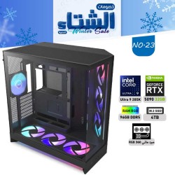 عروض الشتاء بي سي تجميعة رقم 23 - الـترا 9 285K ــ RTX 5090 32GB عروض الشتاء بي سي تجميعة رقم 23 - الـترا 9 285K ــ RTX 5090 32GB