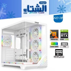 عروض الشتاء بي سي تجميعة رقم 18 - رايزن 7 RTX 5080 16GB - 9800X3D
