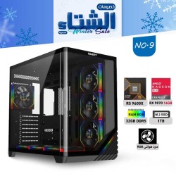 عروض الشتاء بي سي تجميعة رقم 9 - رايزن 5 RX 9070 16GB - 9600X