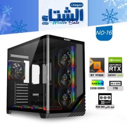 عروض الشتاء بي سي تجميعة رقم 16 - رايزن 7 RTX 5070 TI 16GB - 9700X عروض الشتاء بي سي تجميعة رقم 16 - رايزن 7 RTX 5070 TI 16GB - 9700X