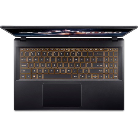 لابتوب احترافي من آيسر نيترو Acer Nitro V 15, شاشة 15.6 بوصة FHD IPS ب 165 هرتز, معالج Intel i7-13620H, كرت شاشة RTX 4050 6GB, رامات 16GB DDR5, تخزين 512GB - أسود