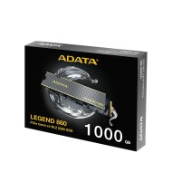 وحدة تخزين ADATA LEGEND 860, سعة 1 تيرابايت, واجهة PCIe 4.0 x4, تصميم M.2 2280, سرعة قراءة تصل حتى 6000MB/s,  ذاكرة 3D TLC NAND, يدعم اجهزة PS5