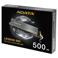 ADATA LEGEND 860 M.2 NVMe SSD - 500GB Capacity - PCIe Gen4