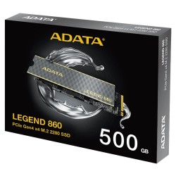 تخزين أدايتا LEGEND 860 M.2 SSD - سعة 500GB - جيل رابع NVMe