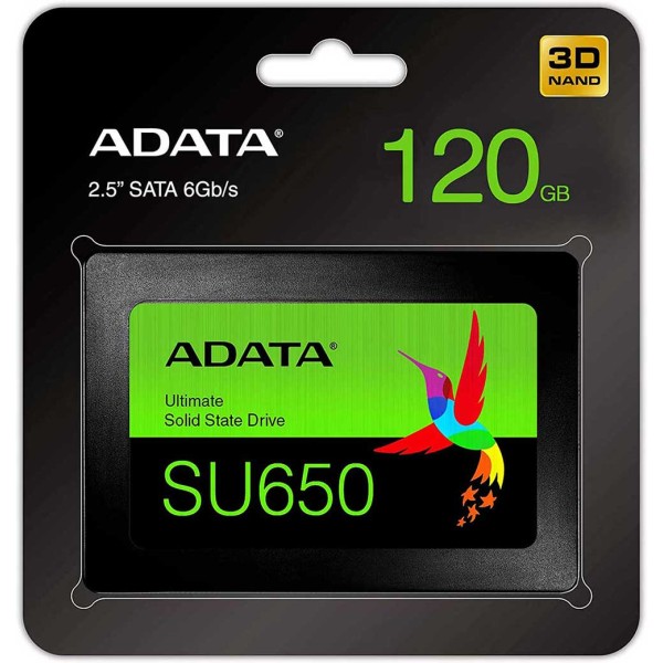 أيه داتا أس أس دي سو650 - 2.5 بوصة SSD بسرعة 6 جيجابايت/ثانية - مساحة 120 جيجا