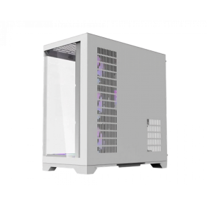 كيس كمبيوتر  AiGO FT418 Pro ميد تاور ATX مع 7 مراوح ARGB - أبيض