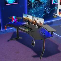 GAMING DESK  STRONG HAND MT-3  180cm - BLACK