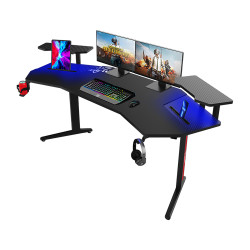 GAMING DESK  STRONG HAND MT-3  180cm - BLACK