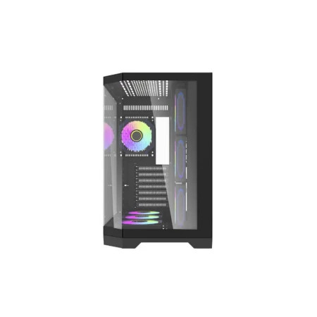 Gaming Case AiGO FT418 Pro ATX Mid Tower7 ARGB Fans - Black Gaming Case AiGO FT418 Pro ATX Mid Tower7 ARGB Fans - Black