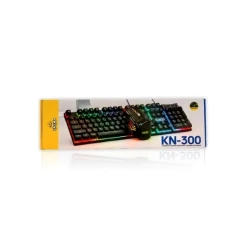 Gaming Combo KAYAN KN-300 – RGB Backlit Keyboard with Precision Gaming Mouse Gaming Combo KAYAN KN-300 – RGB Backlit Keyboard with Precision Gaming Mouse