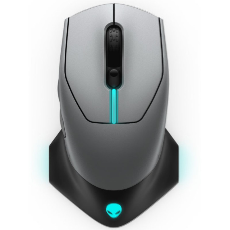 ALIENWARE WIRED/WIRELESS GAMING MOUSE - AW610M - DARK SIDE OF THE MOON