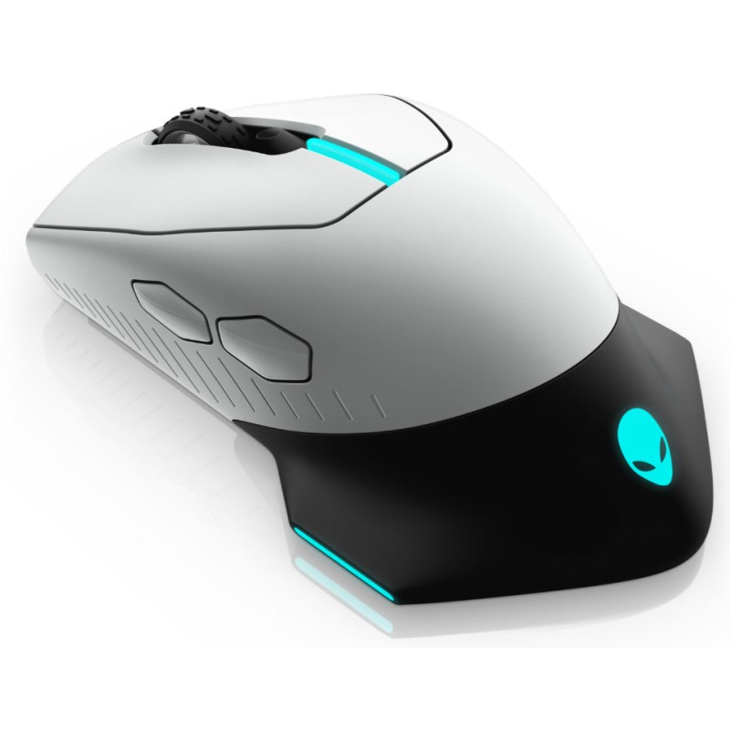 ALIENWARE WIRED/WIRELESS GAMING MOUSE - AW610M - LUNAR LIGHT
