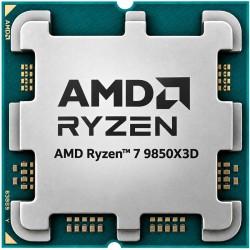 AMD Ryzen 7 9850X3D Tray - 8 Cores - 16 Threads - 5.6GHz - 96MB - AM5 AMD Ryzen 7 9850X3D Tray - 8 Cores - 16 Threads - 5.6GHz - 96MB - AM5