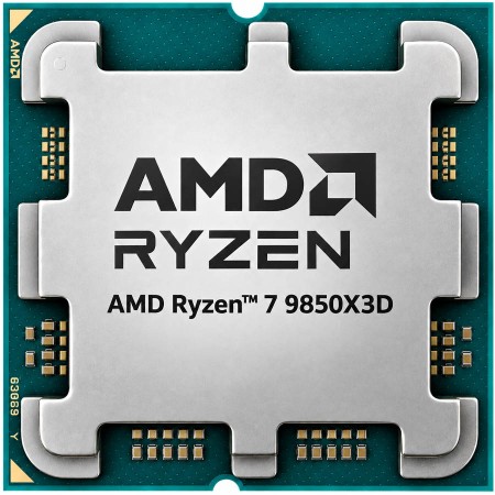 AMD Ryzen 7 9850X3D Tray - 8 Cores - 16 Threads - 5.6GHz - 96MB - AM5 AMD Ryzen 7 9850X3D Tray - 8 Cores - 16 Threads - 5.6GHz - 96MB - AM5