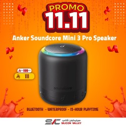 تخفيضات 11.11 -  أنكر ساوندكور ميني 3 برو مكبر سماعة بلوتوث - مقاوم للماء