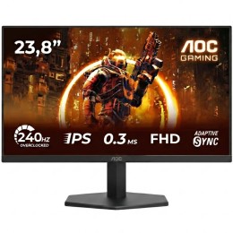 AOC Gaming 24G11ZE Monitor - 23.8" FHD - 240Hz - 0.3ms - Fast IPS - FreeSync Premium