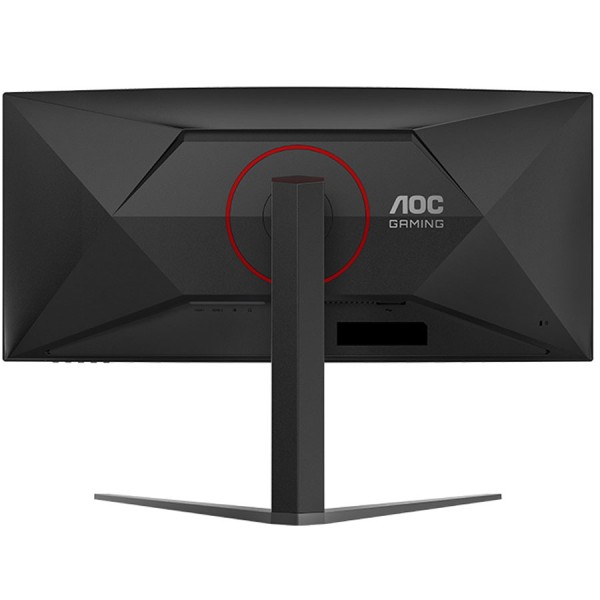 شاشة العاب احترافية AOC CU34G4 مقاس 34 بوصة، دقة 3440×1440، الجيل الرابع، منحنية 1500R، UWQHD واسعة، معدل تحديث 180 Hz، زمن استجابة 0.5 مللي ثانية