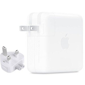 Apple 67W USB-C Power Adapter (MKU63AM/A) - Fast Charging for MacBook and USB-C Devices