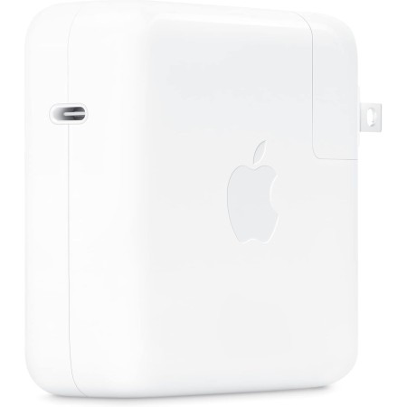Apple 67W USB-C Power Adapter (MKU63AM/A) - Fast Charging for MacBook and USB-C Devices