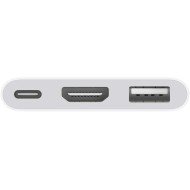 محول USB-C Digital AV Multiport من Apple - متوافق مع HDMI وUSB-A وUSB-C للشحن