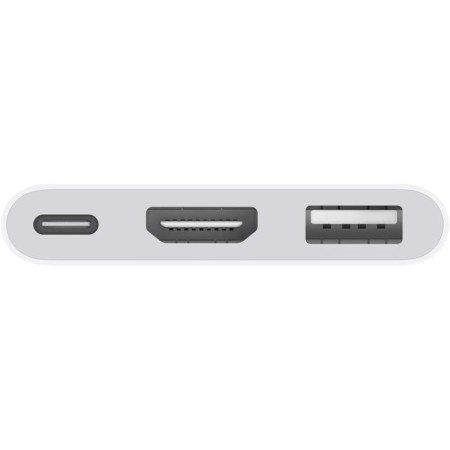 محول USB-C Digital AV Multiport من Apple - متوافق مع HDMI وUSB-A وUSB-C للشحن محول USB-C Digital AV Multiport من Apple - متوافق مع HDMI وUSB-A وUSB-C للشحن