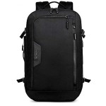 حقيبة ظهر Arctic Hunter B00187، تصميم عصري وأنيق، مقاومة للماء، مزودة بمنفذ USB مدمج - اسود