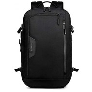 حقيبة ظهر Arctic Hunter B00187، تصميم عصري وأنيق، مقاومة للماء، مزودة بمنفذ USB مدمج - اسود