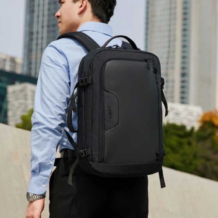 Backpack Arctic Hunter B00187 ,Modern and stylish design suitable for everyday and travel ,Water-resistant exterior to protect contents ,Built-in USB - Black Backpack Arctic Hunter B00187 ,Modern and stylish design suitable for everyday and travel ,Water-resistant exterior to protect contents ,Built-in USB - Black