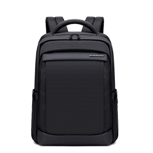 Backpack ARCTIC HUNTER B00478, Lightweight and durable construction for daily use, cover laptops up to 15.6 inches, Multiple compartments - BLACK