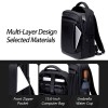 Backpack ARCTIC HUNTER B00478, Lightweight and durable construction for daily use, cover laptops up to 15.6 inches, Multiple compartments - BLACK