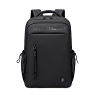 Backpack ARCTIC HUNTER B00534, 21 L Durable Premium design for daily use, cover laptops up to 15.6 inches, Weather Resistant, Anti-theft pockets - BLACK