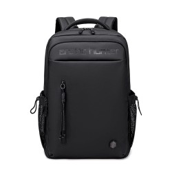 Backpack ARCTIC HUNTER B00534, 21 L Durable Premium design for daily use, cover laptops up to 15.6 inches, Weather Resistant, Anti-theft pockets - BLACK