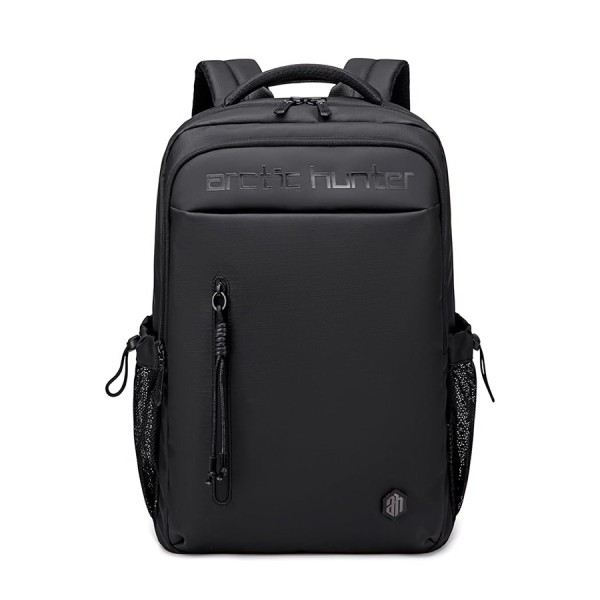 Backpack ARCTIC HUNTER B00534, 21 L Durable Premium design for daily use, cover laptops up to 15.6 inches, Weather Resistant, Anti-theft pockets - BLACK Backpack ARCTIC HUNTER B00534, 21 L Durable Premium design for daily use, cover laptops up to 15.6 inches, Weather Resistant, Anti-theft pockets - BLACK