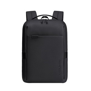 Backpack ARCTIC HUNTER B00574, Premium design for daily use, cover laptops up to 15.6 inches, Waterproof and anti-scratch, Shoulder strap pocket - BLACK