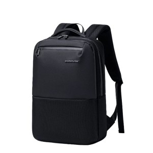 Backpack ARCTIC HUNTER B00681, Slim and Lightweight design for daily use, cover laptops up to 15.6 inches, Water-resistant, Anti-scratch - BLACK