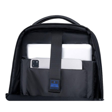 Backpack ARCTIC HUNTER B00681, Slim and Lightweight design for daily use, cover laptops up to 15.6 inches, Water-resistant, Anti-scratch - BLACK Backpack ARCTIC HUNTER B00681, Slim and Lightweight design for daily use, cover laptops up to 15.6 inches, Water-resistant, Anti-scratch - BLACK